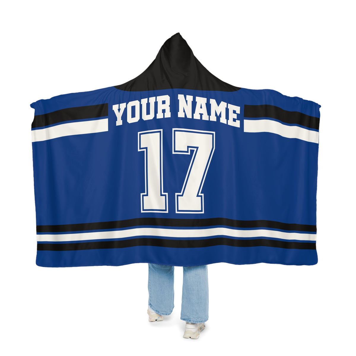 Custom Team Hooded Blanket