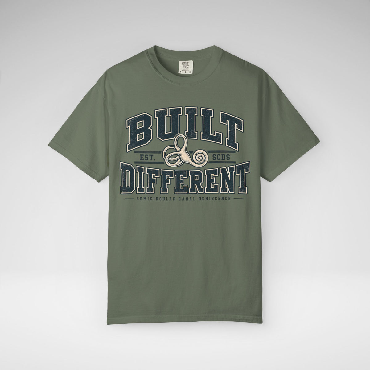 Built Different SCDS Awareness Comfort Colors Unisex Garment-Dyed T-shirt
