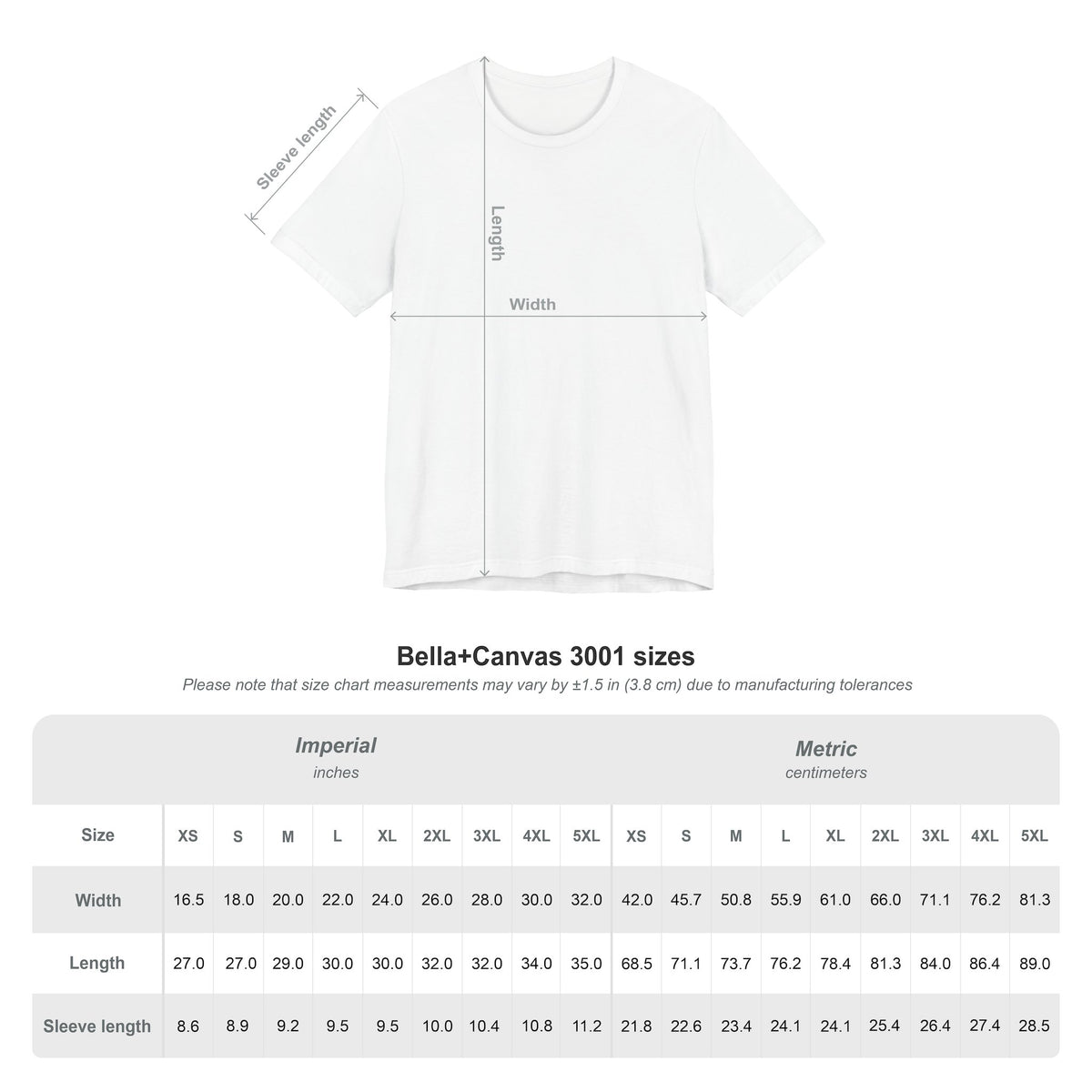 Déhiscence du canal semi-circulaire supérieur Bella Canvas Unisex Jersey Short Sleeve Tee