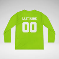 Custom Youth Team Long Sleeve Performance Shirt