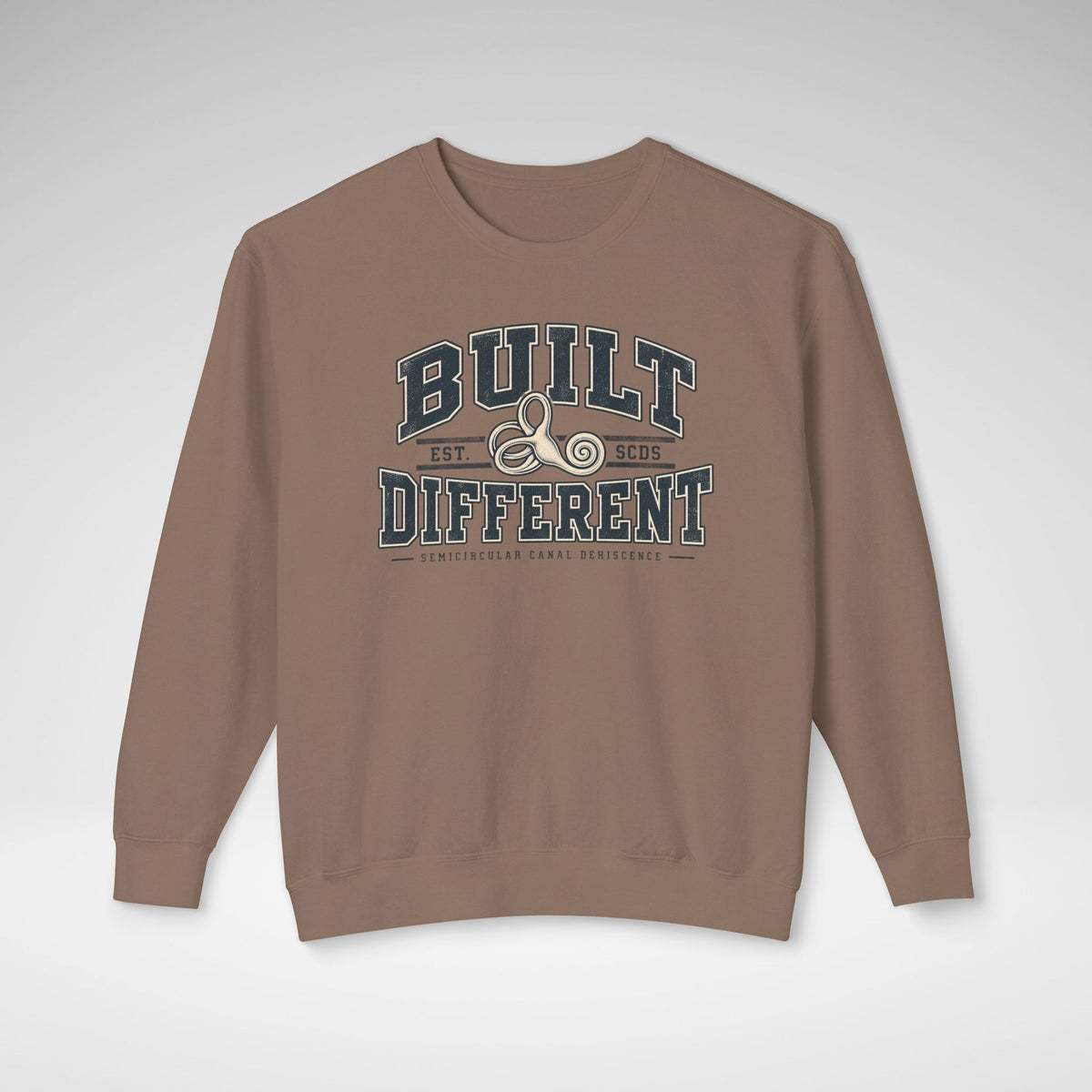 Built Different SCDS Awareness Comfort Colors® Crewneck Sweatshirt