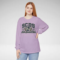 SCDS Anti Social Club Comfort Colors Unisex Garment-dyed Long Sleeve T-Shirt