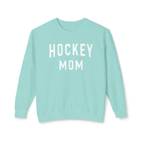 Hockey Mom Comfort Colors Unisex Lightweight Crewneck Sweatshirt