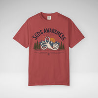 SCDS Awareness “Different Balance, Same Adventure” Comfort Colors Unisex Garment-Dyed T-shirt