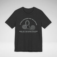 Déhiscence du canal semi-circulaire supérieur Bella Canvas Unisex Jersey Short Sleeve Tee