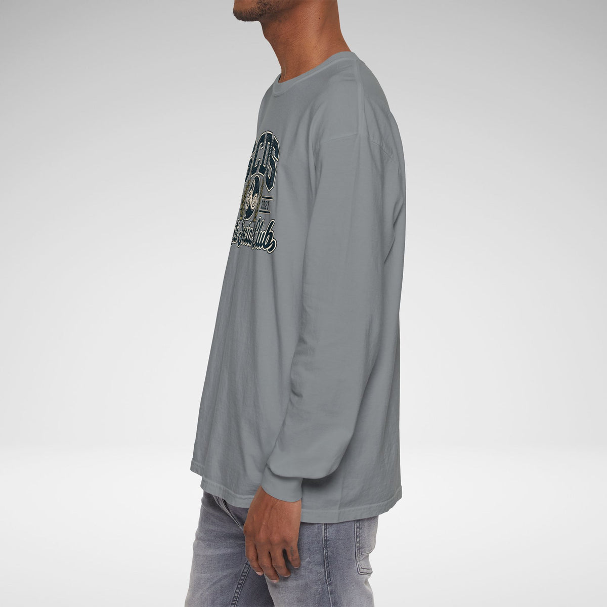 SCDS Anti Social Club Comfort Colors Unisex Garment-dyed Long Sleeve T-Shirt