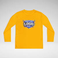Custom Youth Team Long Sleeve Performance Shirt