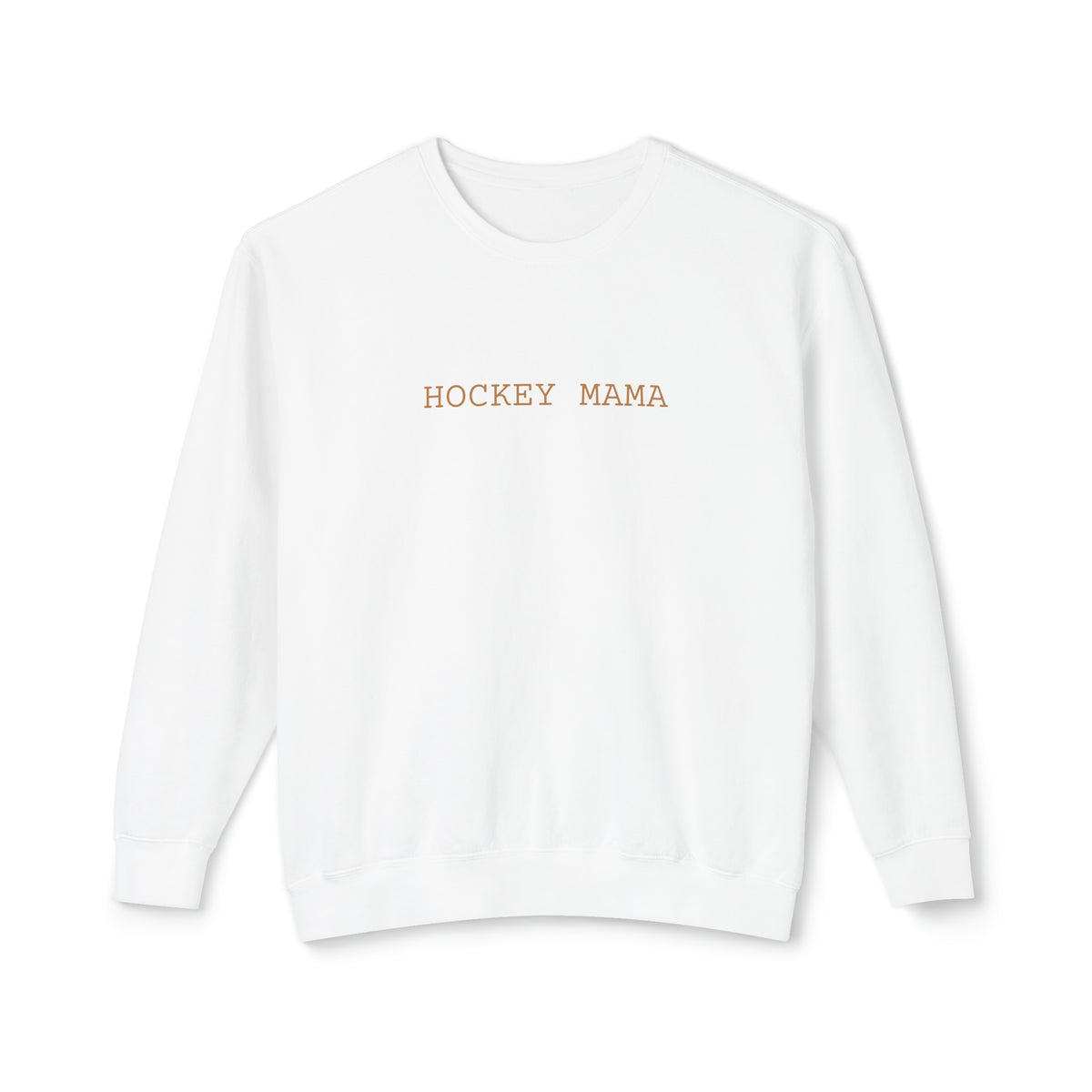 Hockey Mama Comfort Colors Unisex Lightweight Crewneck Sweatshirt