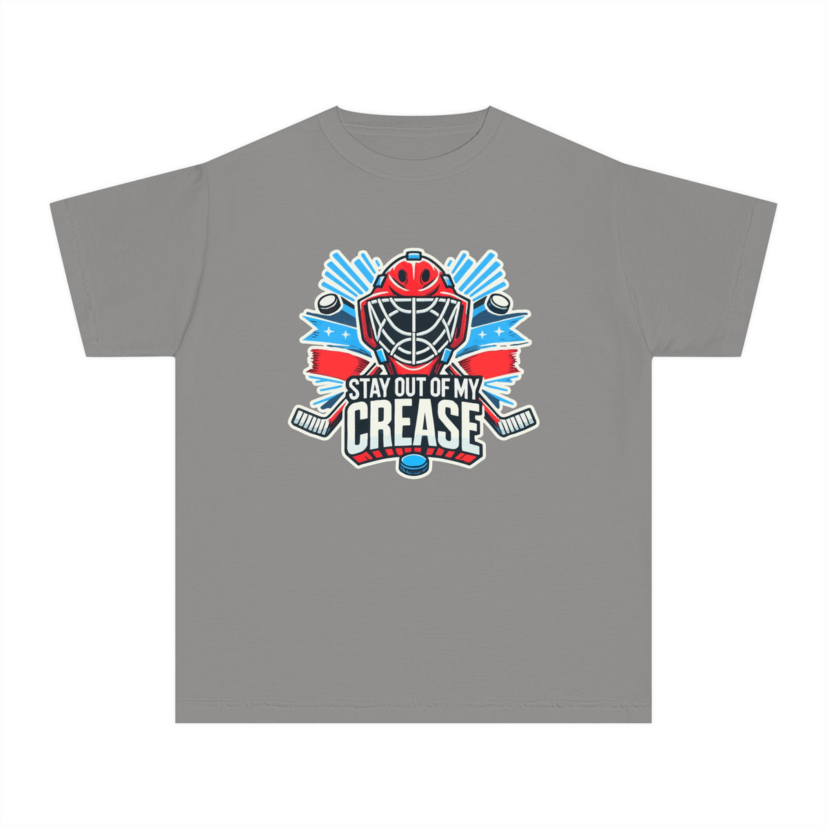 Stay Out Of My Crease Comfort Colors Youth Midweight Tee