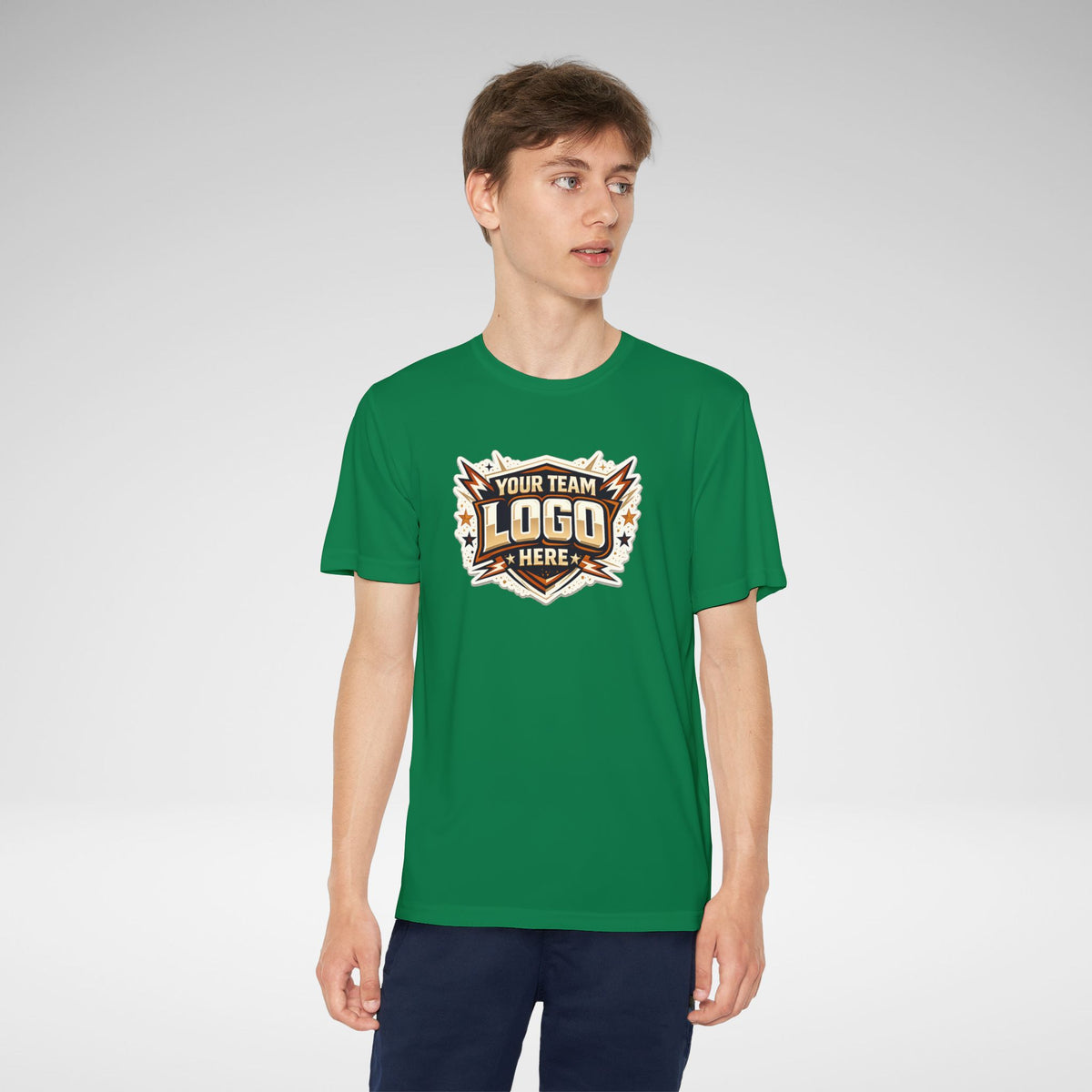 Custom Youth Team Short Sleeve Performance Shirt