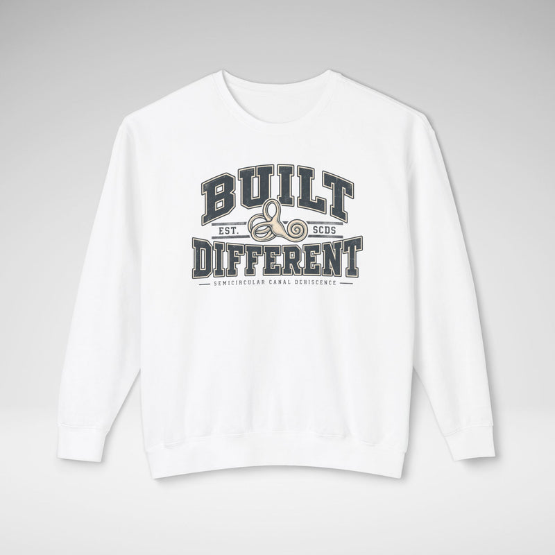Built Different SCDS Awareness Comfort Colors® Crewneck Sweatshirt