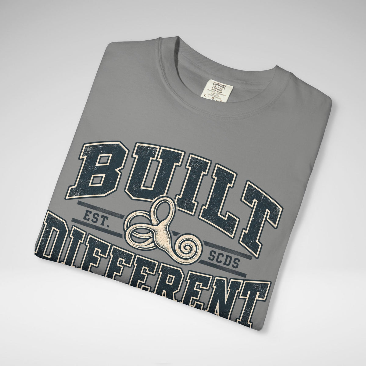 Built Different SCDS Awareness Comfort Colors Unisex Garment-Dyed T-shirt