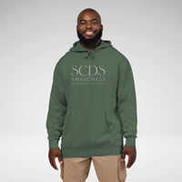 SCDS Awareness Embroidered Pigment-Dyed Hoodie