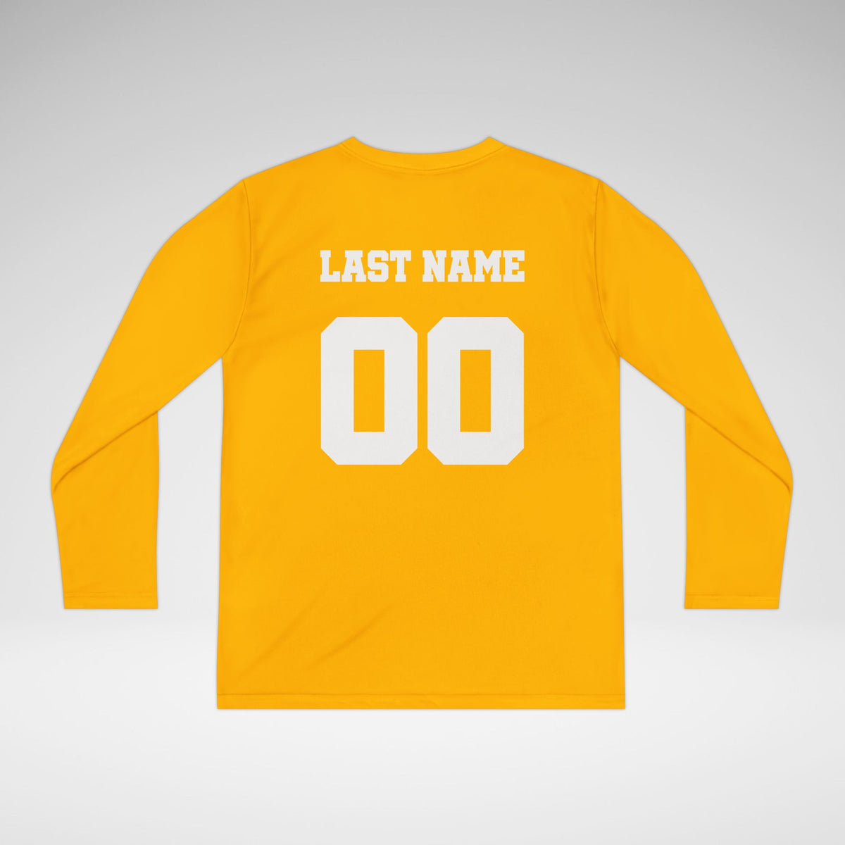 Custom Youth Team Long Sleeve Performance Shirt