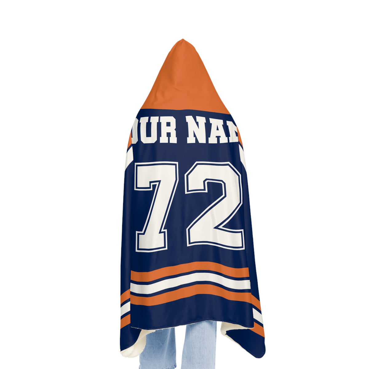 Custom Team Hooded Blanket