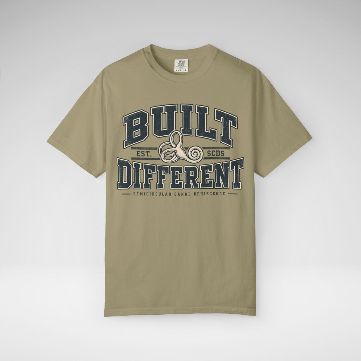 Built Different SCDS Awareness Comfort Colors Unisex Garment-Dyed T-shirt
