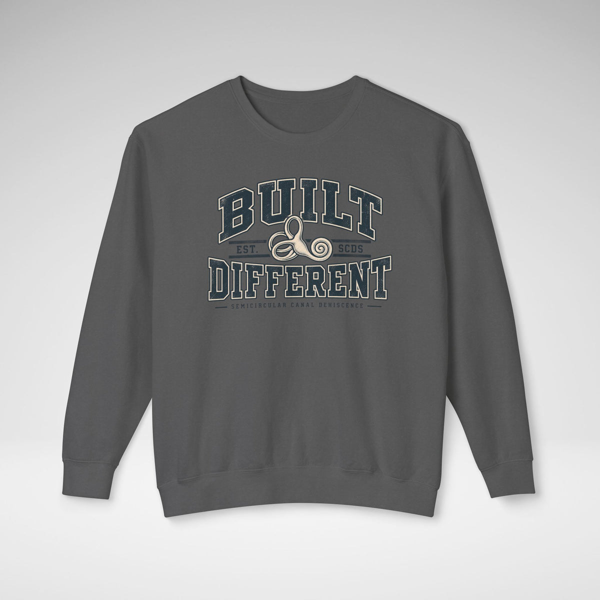Built Different SCDS Awareness Comfort Colors® Crewneck Sweatshirt
