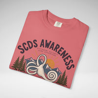 SCDS Awareness “Different Balance, Same Adventure” Comfort Colors Unisex Garment-Dyed T-shirt