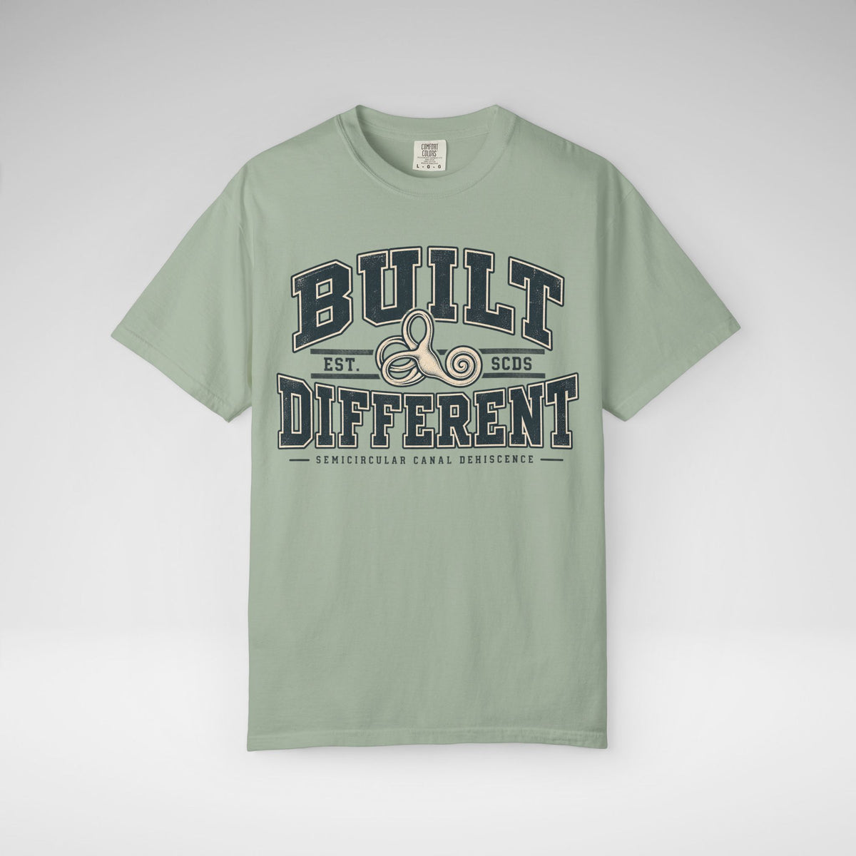 Built Different SCDS Awareness Comfort Colors Unisex Garment-Dyed T-shirt