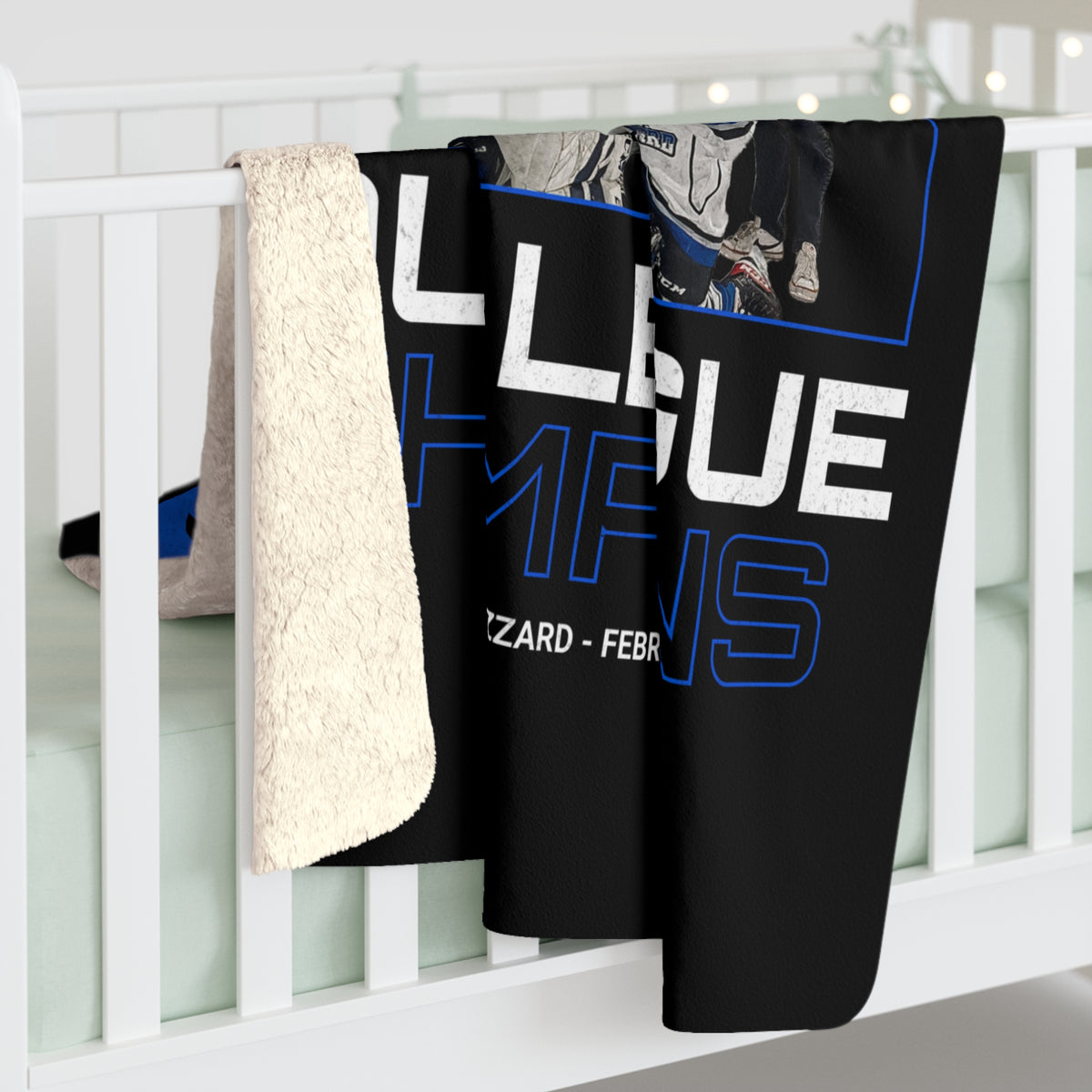 Sherpa Fleece Blanket | 10U B League Champions Keepsake