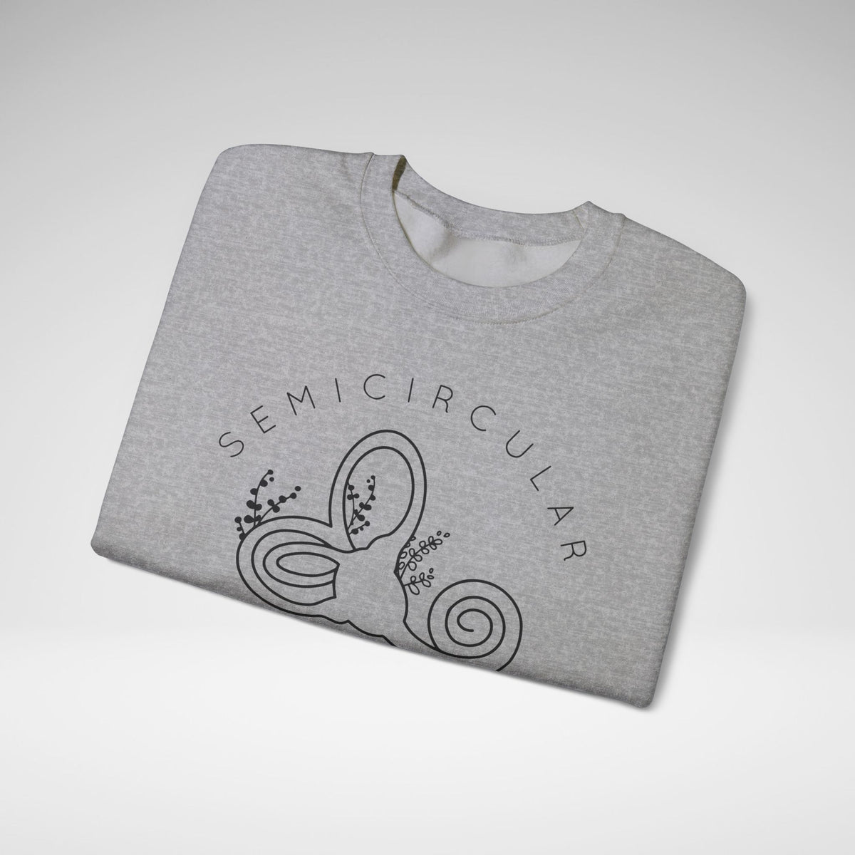 Semicircular Canal Dehiscence Awareness Gildan Unisex Heavy Blend™ Crewneck Sweatshirt