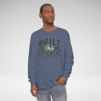 Built Different SCDS Awareness Comfort Colors Unisex Garment-dyed Long Sleeve T-Shirt