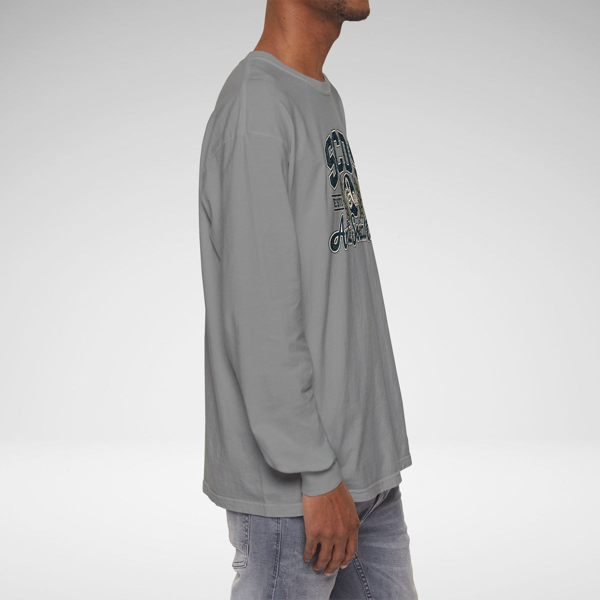 SCDS Anti Social Club Comfort Colors Unisex Garment-dyed Long Sleeve T-Shirt