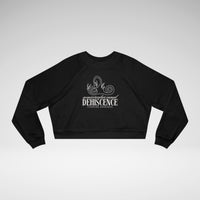 Semicircular Canal Dehiscence Syndrome Awareness Women's Cropped Fleece Pullover