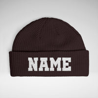 Custom Team Beanie Personalized Sports Beanie Custom Name Number Hat Team Spirit Winter Hat
