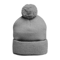 Custom Team Pom-Pom Knit Cap – Embroidered Beanie for Sports Fans