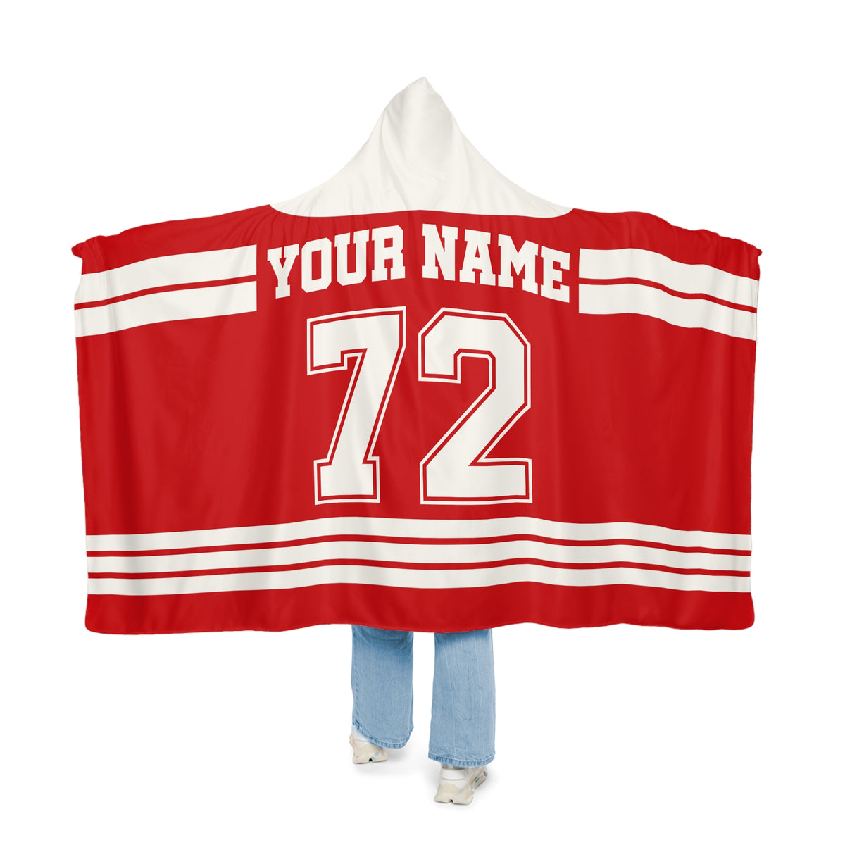 Custom Team Hooded Blanket