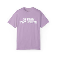 Go Team Yay Sports Comfort Colors Unisex Garment-Dyed T-shirt