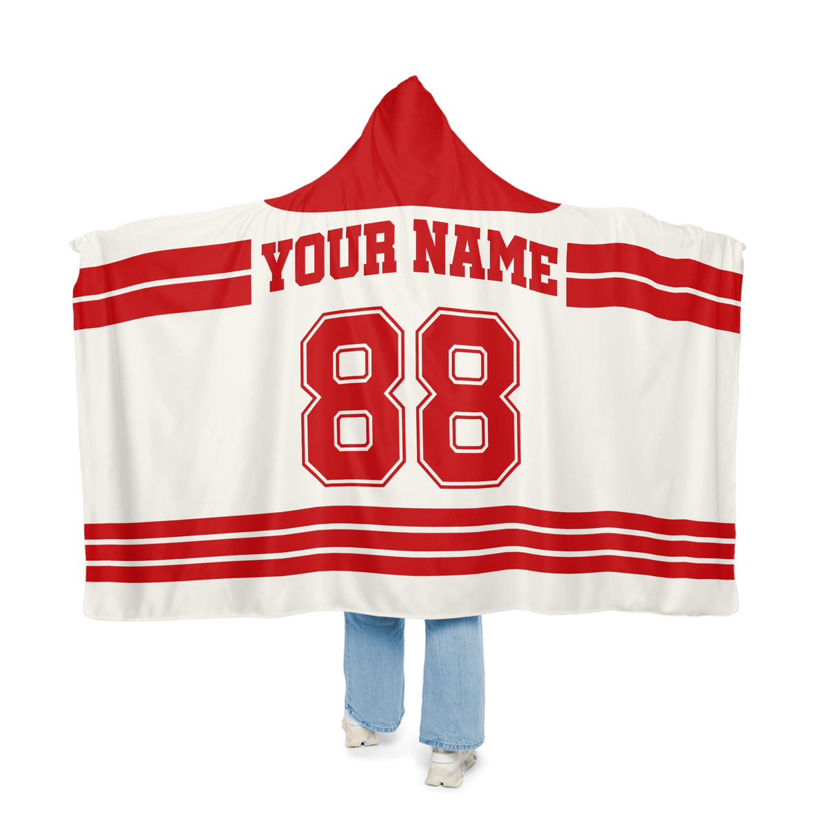 Custom Team Hooded Blanket