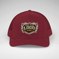 Custom Team Logo Patch Snapback Trucker Cap