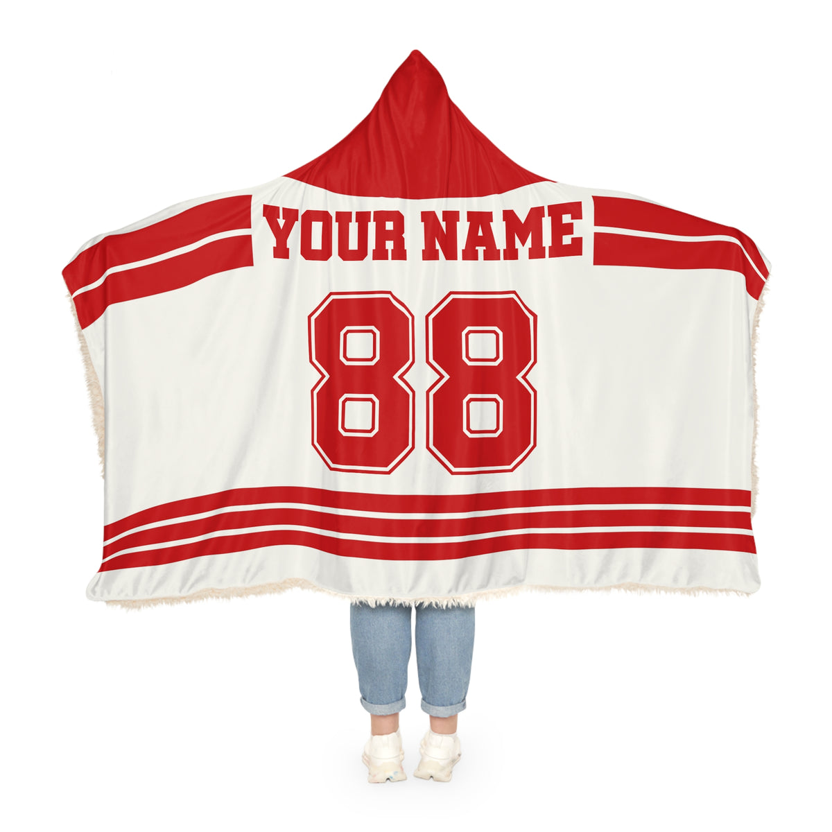 Custom Team Hooded Blanket
