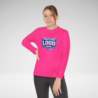 Custom Youth Team Long Sleeve Performance Shirt