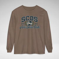 SCDS Anti Social Club Comfort Colors Unisex Garment-dyed Long Sleeve T-Shirt
