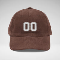 Custom Number Corduroy Hat