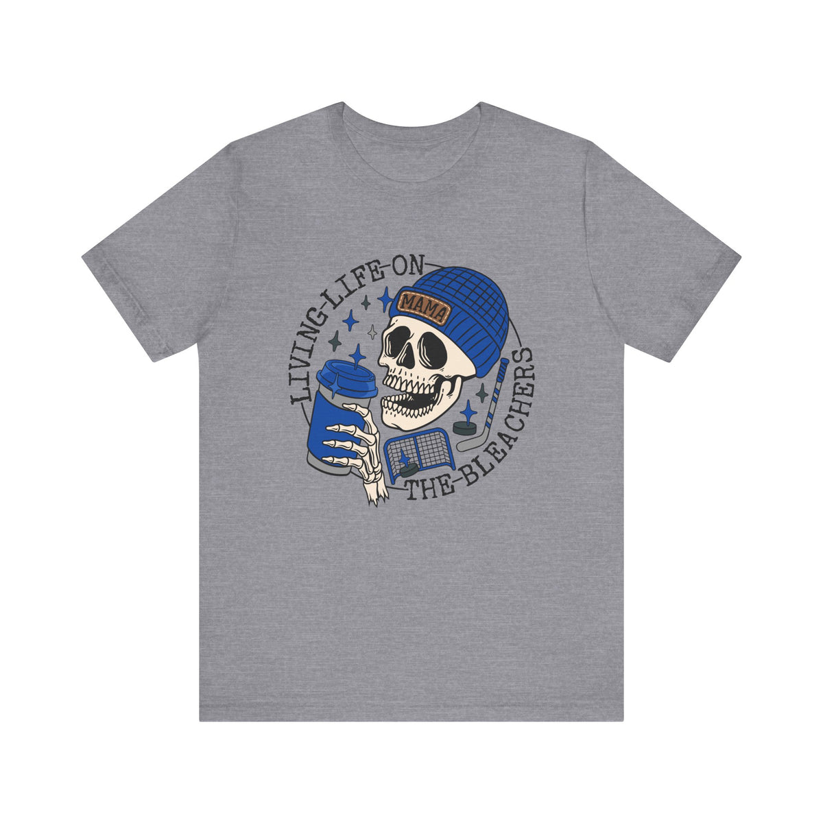 Living Life on the Bleachers Unisex Jersey Short Sleeve Tee