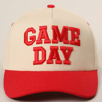 Game Day 3D Letter Embroidered Two-Tone Trucker Hat