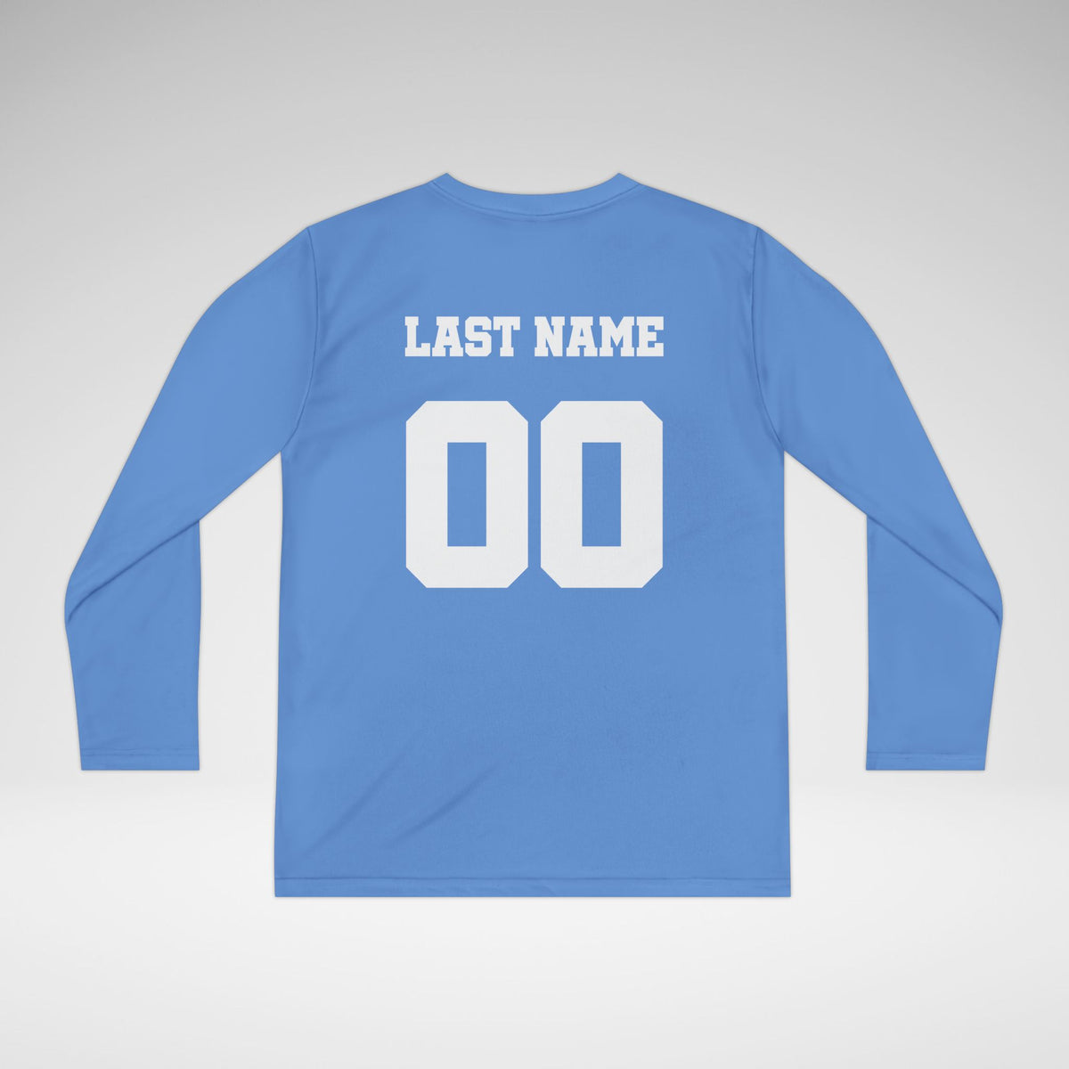 Custom Youth Team Long Sleeve Performance Shirt