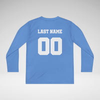 Custom Youth Team Long Sleeve Performance Shirt