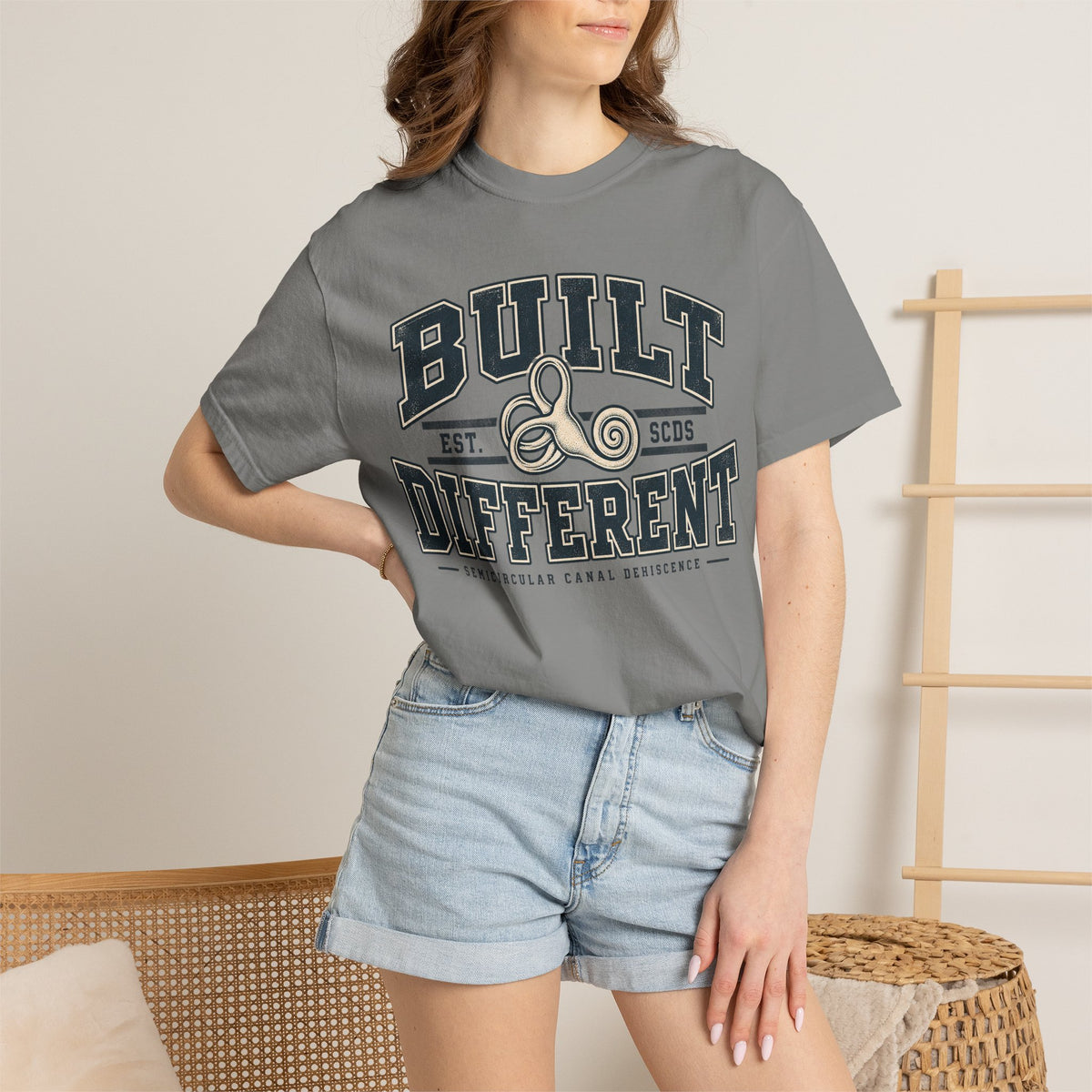 Built Different SCDS Awareness Comfort Colors Unisex Garment-Dyed T-shirt