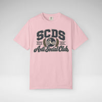 Personalizable SCDS Anti Social ClubComfort Colors Unisex Garment-Dyed T-shirt