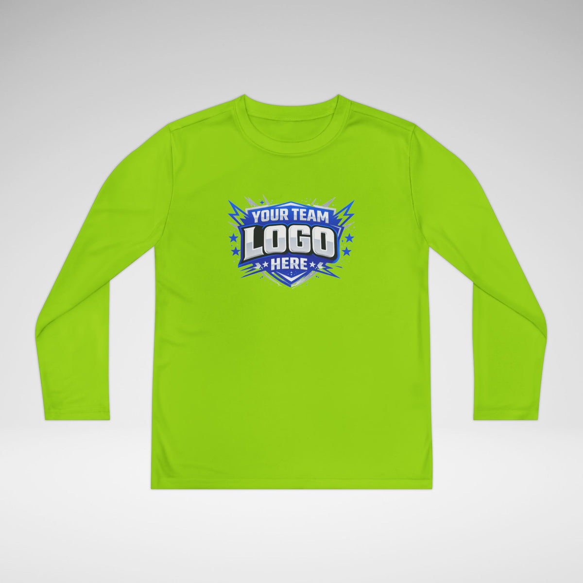 Custom Youth Team Long Sleeve Performance Shirt