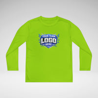 Custom Youth Team Long Sleeve Performance Shirt