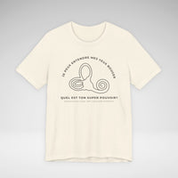 Déhiscence du canal semi-circulaire supérieur Bella Canvas Unisex Jersey Short Sleeve Tee