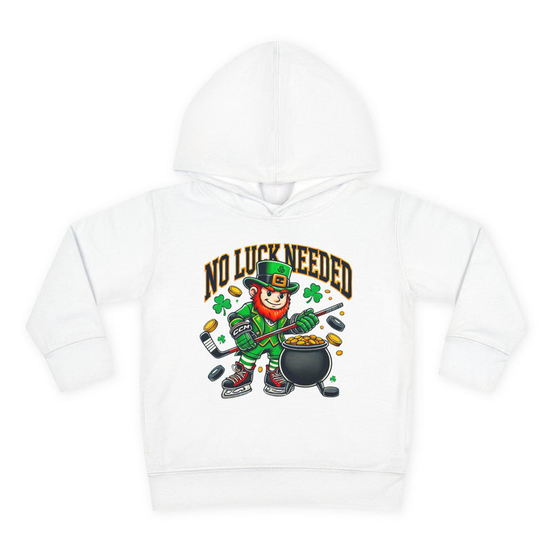 No Luck Needed Toddler Hoodie - Fun St. Patrick's Day Pullover