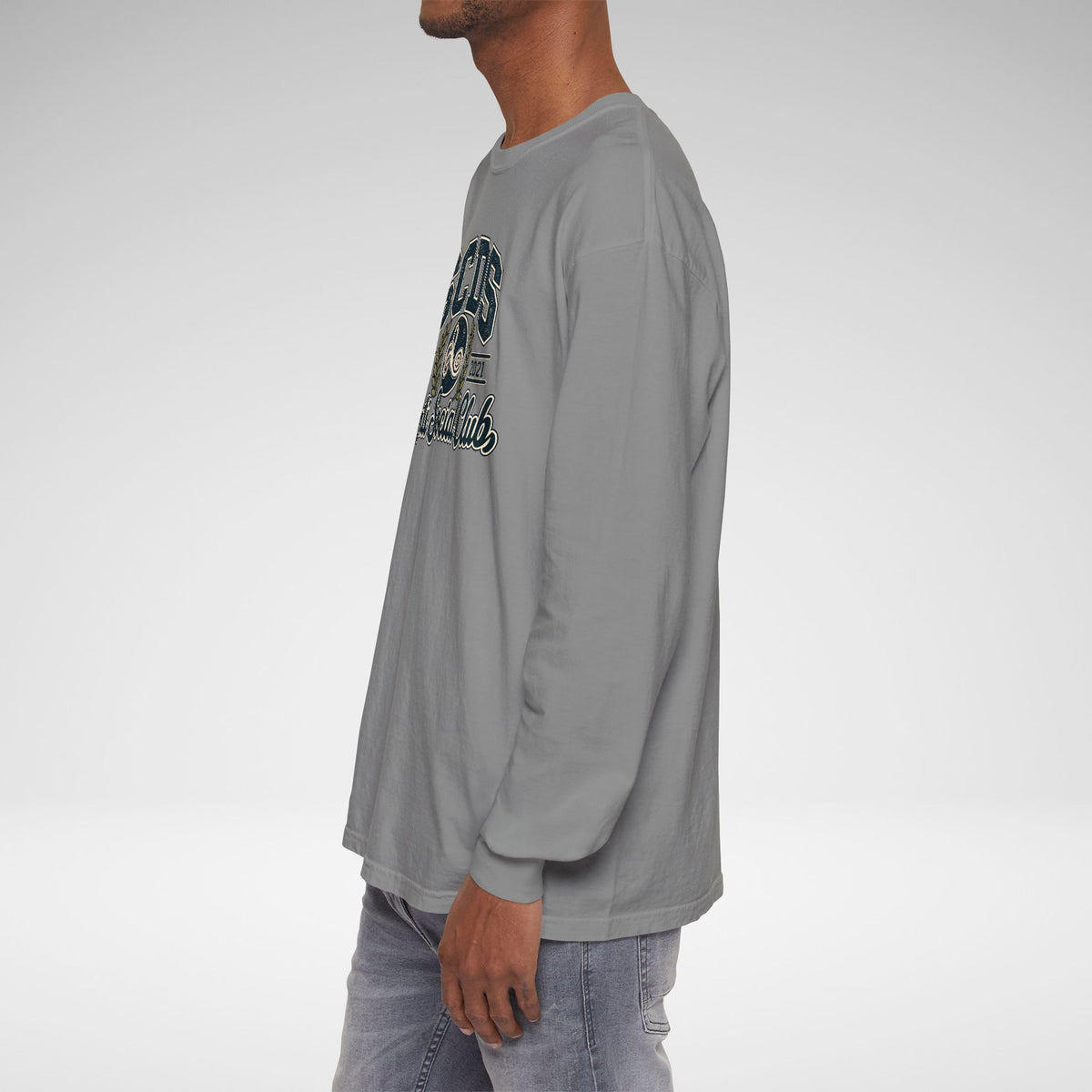 SCDS Anti Social Club Comfort Colors Unisex Garment-dyed Long Sleeve T-Shirt