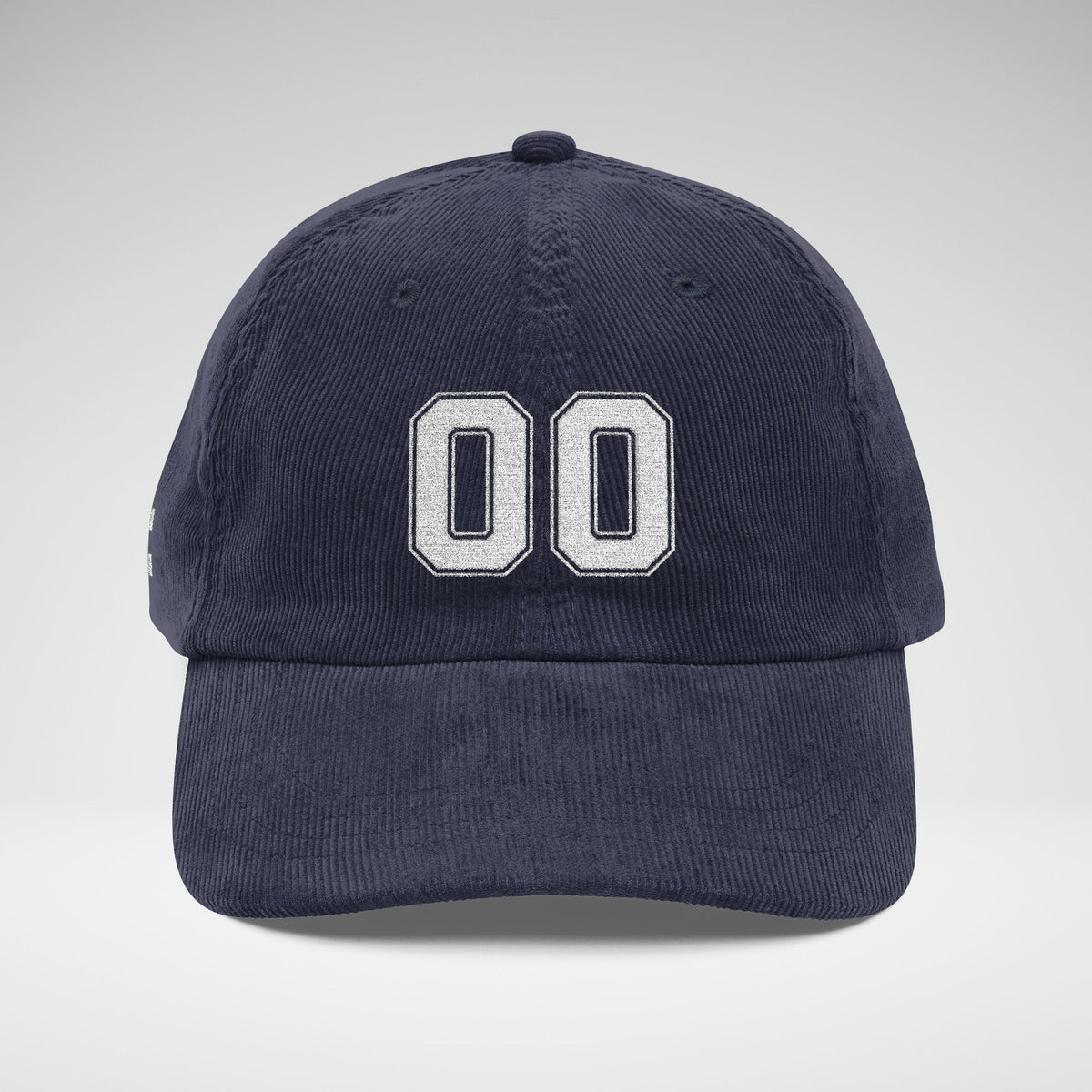 Custom Number Corduroy Hat
